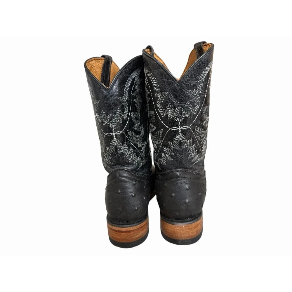 Veretta Kids Black Leather‎ Boots Size 21